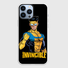 Чехол для iPhone 13 Pro Max с принтом Mark Grayson (Invincible) в Новосибирске,  |  | allen | atom | debbie | eve | girl | grayson | immortal | invincible | man | mark | monster | nolan | omni | атом | атомная | вильтрум | вильтрумит | воительница | грейсон | дебби | ева | костюм | марк | монстр | мэн | неуязвимый |