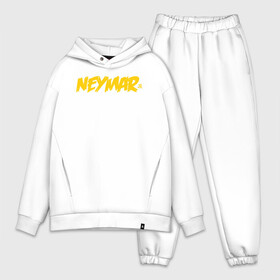 Мужской костюм хлопок OVERSIZE с принтом Neymar Jr logo в Новосибирске,  |  | brazil | champions | fifa | junior | neymar | neymar jr | paris saint germain | psg | uefa | бразилия | джуниор | младший | наймар | неймар | пари сен жермен | петух | псж | сборная бразилии | уефа | фифа | футбик | футбол 