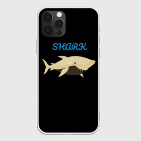 Чехол для iPhone 12 Pro Max с принтом Shark в Новосибирске, Силикон |  | shark | акула | морские жители | подводный мир | рыбы