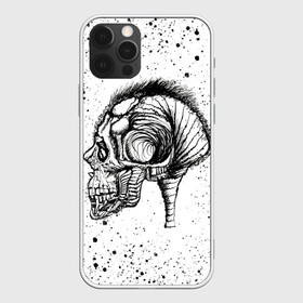 Чехол для iPhone 12 Pro Max с принтом Череп Зверь и Брызги в Новосибирске, Силикон |  | beast | head | skulls | vampire | голова | животные | зверь | зубы | кости | мозги | паттерн | полосы | природа | скелет | текстура | точки | узор | хо | цветы | чб | черепа | черный | яркий