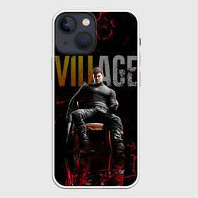 Чехол для iPhone 13 mini с принтом CHRIS REDFIELD   КРИС РЕДФИЛД в Новосибирске,  |  | biohazard | chris redfield. | game | resident 8 | resident evil village | госпожа димитреску | игра | итан уинтерс | крис редфилд | резидент 8 | резидент эвил вилладж | ужасы