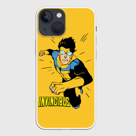 Чехол для iPhone 13 mini с принтом Неуязвимый   Invincible в Новосибирске,  |  | boy | cartoon | damien darkblood | hero | invincible | superhero | герой | марк грейсон | мультик | мультсериал | непобедимый | неуязвимый | персонаж | супергерой