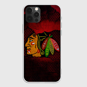 Чехол для iPhone 12 Pro Max с принтом CHICAGO NHL в Новосибирске, Силикон |  | blackhawks | chicago | iron | logo | nhl | red | sport | usa | блэкхоукс | железо | логотип | нхл | сетка | спорт | сша | хоккей | чикаго