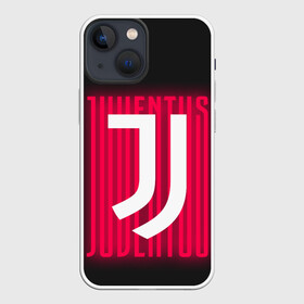 Чехол для iPhone 13 mini с принтом JUVENTUS   ЮВЕНТУС   НЕОН в Новосибирске,  |  | fifa | football | football club. | juventus football club | sport | uefa | английская премьер лига | лига финал | матч | спорт | уефа | финал | фифа | футбол | футбольный клуб | ювентус