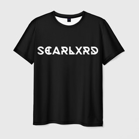 Мужская футболка 3D с принтом Scarlxrd в Новосибирске, 100% полиэфир | прямой крой, круглый вырез горловины, длина до линии бедер | aggression | rap | scream