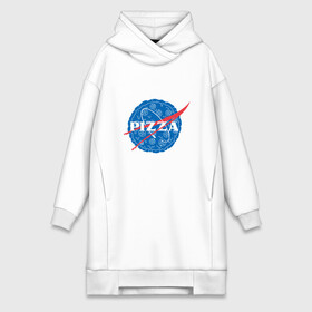 Платье-худи хлопок с принтом NASA Pizza в Новосибирске,  |  | mars | moon | nasa | астероид | астронавт | астрономия | вселенная | гагарин | галактика | земля | илон | комета | космонавт | космос | луна | марс | маск | наса | небо | нло | пицца | планета | пришелец | ракета