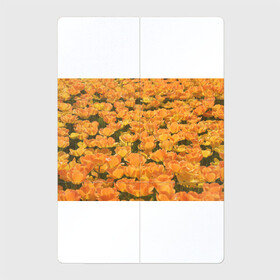 Магнитный плакат 2Х3 с принтом оранжевые розы в Новосибирске, Полимерный материал с магнитным слоем | 6 деталей размером 9*9 см | Тематика изображения на принте: оранжевые розы | цветы