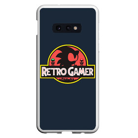 Чехол для Samsung S10E с принтом Retro Gamer в Новосибирске, Силикон | Область печати: задняя сторона чехла, без боковых панелей | mario | sonic | доктор эггман | ёж | ёж шедоу | ехидна наклз | майлз прауэр | марио | соник | тейлз | эми роуз