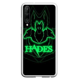 Чехол для Honor P30 с принтом Hades в Новосибирске, Силикон | Область печати: задняя сторона чехла, без боковых панелей | Тематика изображения на принте: hades | roguelike | бесконечные круги ада | волки | зелёные | компьютерная игра | светящиеся | эмблема