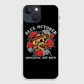 Чехол для iPhone 13 mini с принтом Blue October в Новосибирске,  |  | alternative | art | blue october | indie | justin furstenfeld | rock | romantic | texas | печальный октябрь | рок | романтика