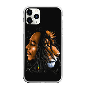 Чехол для iPhone 11 Pro матовый с принтом БОБ МАРЛИ в Новосибирске, Силикон |  | Тематика изображения на принте: bob | face | jamaica | lion | marley | reggae | боб | дреды | лев | лицо | марли | музыка | портрет | регги | ямайка