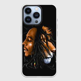 Чехол для iPhone 13 Pro с принтом БОБ МАРЛИ в Новосибирске,  |  | bob | face | jamaica | lion | marley | reggae | боб | дреды | лев | лицо | марли | музыка | портрет | регги | ямайка
