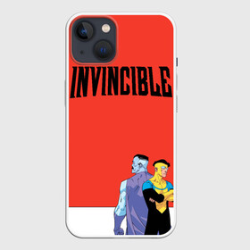 Чехол для iPhone 13 с принтом Invincible в Новосибирске,  |  | allen | invincible | omni man | omniman | superhero | алиен | аллен | инвинсибл | неуязвимый | омнимэн | супергерои