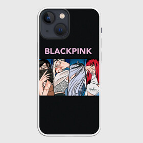 Чехол для iPhone 13 mini с принтом Hide eyes | Blackpink в Новосибирске,  |  | black pink | blackpink | pop | блэк пинк | ким дженни | ким джи су | корейцы | лалиса манобан | музыка | поп | попса | розэ