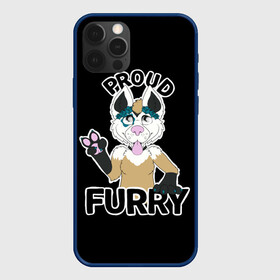 Чехол для iPhone 12 Pro с принтом Furry wolf в Новосибирске, силикон | область печати: задняя сторона чехла, без боковых панелей | furry | антропоморфное животное | волк | животные | зверь | фурри | человек
