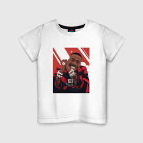 Детская футболка хлопок с принтом DaBaby - Rap в Новосибирске, 100% хлопок | круглый вырез горловины, полуприлегающий силуэт, длина до линии бедер | dababy | hiphop | music | rap | rapper | rockstar | usa | vinyl | граффити | диджей | мем | микрофон | музыка | рэп | рэпер | сша | хипхоп