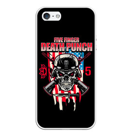 Чехол для iPhone 5/5S матовый с принтом 5FDP | Five Finger Death Punch в Новосибирске, Силикон | Область печати: задняя сторона чехла, без боковых панелей | 5fdp | america | death | ffdp | finger | five | hard | metal | music | punch | rock | skull | states | united | usa | америка | метал | музыка | рок | сша | хард | череп