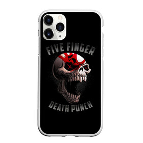 Чехол для iPhone 11 Pro матовый с принтом Five Finger Death Punch | 5FDP в Новосибирске, Силикон |  | 5fdp | america | death | ffdp | finger | five | hard | metal | music | punch | rock | skull | states | united | usa | америка | метал | музыка | рок | сша | хард | череп