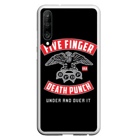 Чехол для Honor P30 с принтом Five Finger Death Punch (5FDP) в Новосибирске, Силикон | Область печати: задняя сторона чехла, без боковых панелей | 5fdp | america | death | ffdp | finger | five | hard | metal | music | punch | rock | skull | states | united | usa | америка | метал | музыка | рок | сша | хард | череп