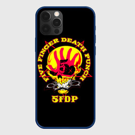 Чехол для iPhone 12 Pro с принтом Five Finger Death Punch (FFDP) в Новосибирске, силикон | область печати: задняя сторона чехла, без боковых панелей | Тематика изображения на принте: 5fdp | america | death | ffdp | finger | five | hard | metal | music | punch | rock | skull | states | united | usa | америка | метал | музыка | рок | сша | хард | череп