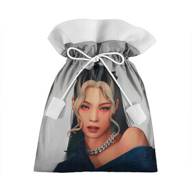 Подарочный 3D мешок с принтом Hot Jennie в Новосибирске, 100% полиэстер | Размер: 29*39 см | black pink | blackpink | pop | блэк пинк | ким дженни | ким джи су | корейцы | лалиса манобан | музыка | поп | попса | розэ