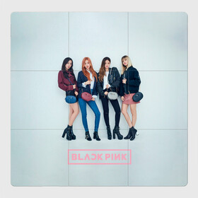 Магнитный плакат 3Х3 с принтом Blackpink Squad в Новосибирске, Полимерный материал с магнитным слоем | 9 деталей размером 9*9 см | black pink | blackpink | pop | блэк пинк | ким дженни | ким джи су | корейцы | лалиса манобан | музыка | поп | попса | розэ