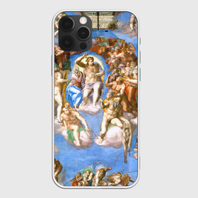 Чехол для iPhone 12 Pro Max с принтом Микеланджело страшный суд в Новосибирске, Силикон |  | буонарроти | картина | микеланджело | последний | приговор | страшный | суд | фреска