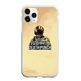 Чехол для iPhone 11 Pro матовый с принтом фингер в Новосибирске, Силикон |  | ffdp | five finger death punch | американский рок | металл | рок | фингер