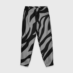 Детские брюки 3D с принтом Камуфляж Зебра в Новосибирске, 100% полиэстер | манжеты по низу, эластичный пояс регулируется шнурком, по бокам два кармана без застежек, внутренняя часть кармана из мелкой сетки | Тематика изображения на принте: camo | zebra | зебра | камуфляж | полосы