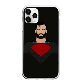 Чехол для iPhone 11 Pro матовый с принтом Кал Эл в Новосибирске, Силикон |  | dc comics | superman | кларк кент | лига справедливости | супермен