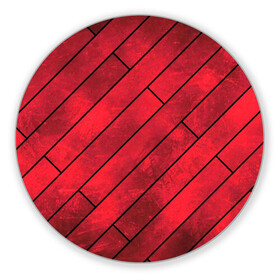 Коврик для мышки круглый с принтом Red Boards Texture в Новосибирске, резина и полиэстер | круглая форма, изображение наносится на всю лицевую часть | attrition | boards | comic | dark | gloss | iron | light | metal | red | slabs | texture | wood | абстракция | глянец | дерево | доски | железо | картина | комикс | красный | линии | металл | паттерн | плиты | полосы | потертость | светлый