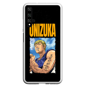 Чехол для Honor 20 с принтом Onizuka в Новосибирске, Силикон | Область печати: задняя сторона чехла, без боковых панелей | eikichi onizuka | great teacher onizuka | gto | onizuka | крутой учитель онидзука | онидзука | эйкити онидзука