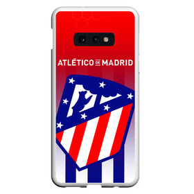 Чехол для Samsung S10E с принтом ATLETICO DE MADRID АТЛЕТИКО в Новосибирске, Силикон | Область печати: задняя сторона чехла, без боковых панелей | Тематика изображения на принте: atletico madrid | fifa | football | football club. | sport | uefa | английская премьер лига | атлетико мадрид | лига финал | матч | спорт | уефа | финал | фифа | футбол | футбольный клуб