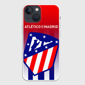 Чехол для iPhone 13 mini с принтом ATLETICO DE MADRID   АТЛЕТИКО в Новосибирске,  |  | Тематика изображения на принте: atletico madrid | fifa | football | football club. | sport | uefa | английская премьер лига | атлетико мадрид | лига финал | матч | спорт | уефа | финал | фифа | футбол | футбольный клуб