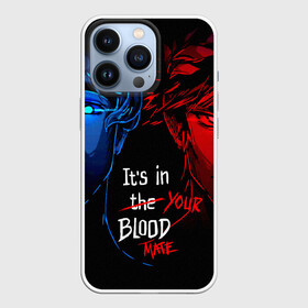 Чехол для iPhone 13 Pro с принтом Hades в Новосибирске,  |  | hades | it is in the blood | it is in your blood mate | бог | загрей | компьютерная игра | мифология | сын аида