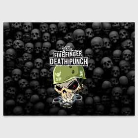 Поздравительная открытка с принтом Five Finger Death Punch 5FDP (Z) в Новосибирске, 100% бумага | плотность бумаги 280 г/м2, матовая, на обратной стороне линовка и место для марки
 | Тематика изображения на принте: 5fdp | 5фдп | ffdp | five finger death punch | ivan moody | living the dream | zoltan bathory | альтернатива | грув метал | золтан батори | музыка | ню метал | рок | хард рок