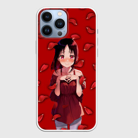 Чехол для iPhone 13 Pro Max с принтом Госпожа Кагуя в Новосибирске,  |  | anime girl | baby | kaguya | kaguya sama | kaguya sama: love is war | kawaii | love | rose | госпожа кагуя в любви как на войне | девочка | девушка | кавайный | кагуя | кагуя шиномия | лепестки роз | любовь | милые | персонажи аниме | розы 