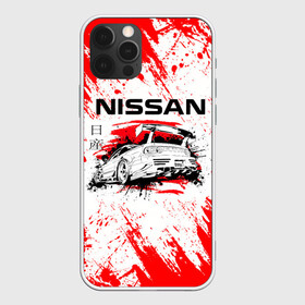 Чехол для iPhone 12 Pro с принтом Nissan в Новосибирске, силикон | область печати: задняя сторона чехла, без боковых панелей | auto | drift | nissan | sport | авто | автомобили | автомобиль | автомобильные | бренд | внедорожники | дрифт | легковые | марка | спорт