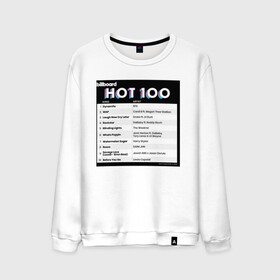 Мужской свитшот хлопок с принтом BTS DYNAMITE BILLBOARD HOT-100 в Новосибирске, 100% хлопок |  | bbma | bts | dynamite | j hope | jimin | jin | jk | rm | suga | v | чарт топ