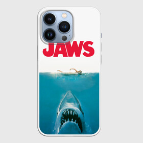 Чехол для iPhone 13 Pro с принтом Jaws 1975 в Новосибирске,  |  | jaws | jaws 2 | jaws movie | кино | челюсти | челюсти 2 | челюсти фильм