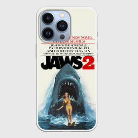 Чехол для iPhone 13 Pro с принтом Jaws 2 в Новосибирске,  |  | jaws | jaws 2 | jaws movie | кино | челюсти | челюсти 2 | челюсти фильм