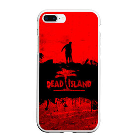 Чехол для iPhone 7Plus/8 Plus матовый с принтом Island of blood в Новосибирске, Силикон | Область печати: задняя сторона чехла, без боковых панелей | dead island | game | games | zombi | zomby | апокалепсис | апокалипсис | вуфв шыдфтв | дэд исланд | зомби | игра | игры | мертвый остров