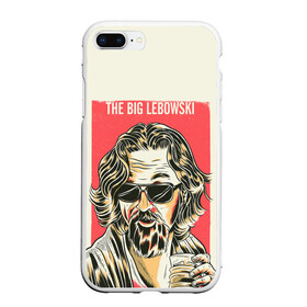 Чехол для iPhone 7Plus/8 Plus матовый с принтом The Big Lebowski Dude в Новосибирске, Силикон | Область печати: задняя сторона чехла, без боковых панелей | big lebowski | donney | dude | lebowski | the big lebowski | the dude | walter | большой лебовски | лебовски | чувак