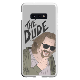 Чехол для Samsung S10E с принтом The Dude в Новосибирске, Силикон | Область печати: задняя сторона чехла, без боковых панелей | big lebowski | donney | dude | lebowski | the big lebowski | the dude | walter | большой лебовски | лебовски | чувак