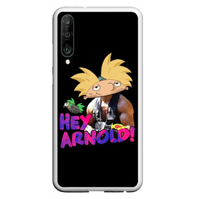 Чехол для Honor P30 с принтом Hey Arnold (Predator) в Новосибирске, Силикон | Область печати: задняя сторона чехла, без боковых панелей | arnie | arnold | burt | gerald | hey | johanssen | martin | nickelodeon | predator | арни | арнольд | берт | джеральд | джохансен | мартин | мульт | мультфильм | никелодеон | хищник | шварценеггер | эй