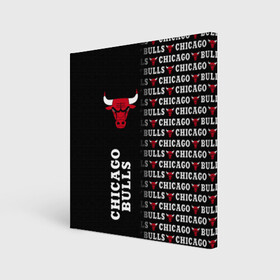 Холст квадратный с принтом CHICAGO BULLS [7] в Новосибирске, 100% ПВХ |  | basketball | bulls | chicago | chicago bulls | jordan | nba | баскетбол | джордан | нба | чикаго буллз