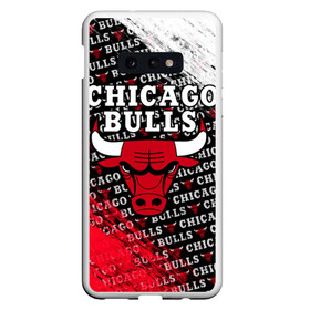 Чехол для Samsung S10E с принтом CHICAGO BULLS [6] в Новосибирске, Силикон | Область печати: задняя сторона чехла, без боковых панелей | basketball | bulls | chicago | chicago bulls | jordan | nba | баскетбол | джордан | нба | чикаго буллз