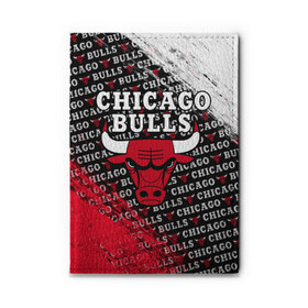 Обложка для автодокументов с принтом CHICAGO BULLS [6] в Новосибирске, натуральная кожа |  размер 19,9*13 см; внутри 4 больших “конверта” для документов и один маленький отдел — туда идеально встанут права | Тематика изображения на принте: basketball | bulls | chicago | chicago bulls | jordan | nba | баскетбол | джордан | нба | чикаго буллз