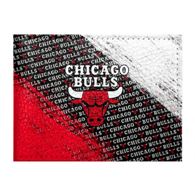 Обложка для студенческого билета с принтом CHICAGO BULLS [6] в Новосибирске, натуральная кожа | Размер: 11*8 см; Печать на всей внешней стороне | Тематика изображения на принте: basketball | bulls | chicago | chicago bulls | jordan | nba | баскетбол | джордан | нба | чикаго буллз