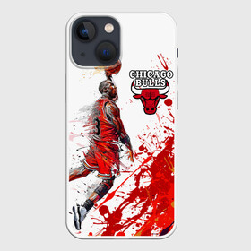 Чехол для iPhone 13 mini с принтом CHICAGO BULLS [9] в Новосибирске,  |  | basketball | bulls | chicago | chicago bulls | jordan | nba | баскетбол | джордан | нба | чикаго буллз